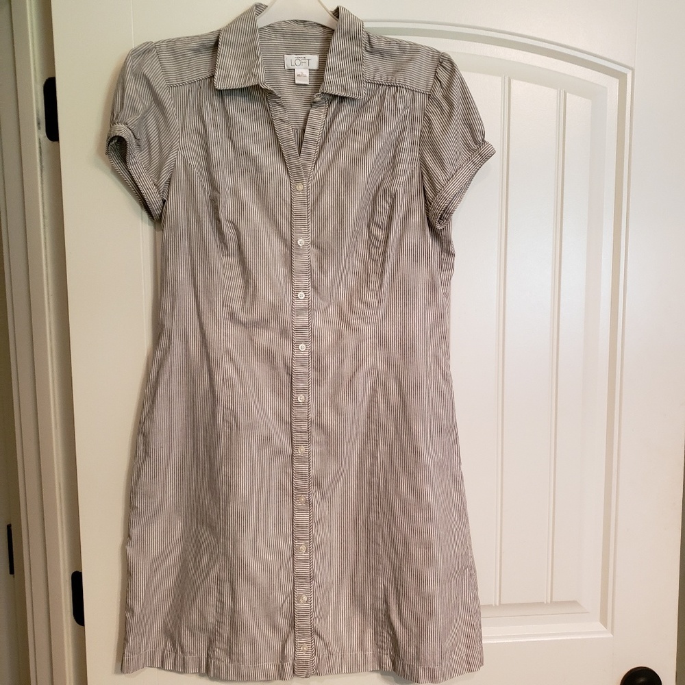 Ladies button-up dress